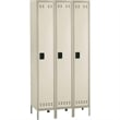 Safco Single Tier Locker 3 Column in Tan