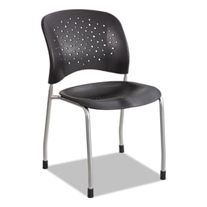 Safco Rêve Guest Chair in Black