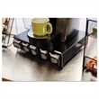 Safco Onyx 1 Drawer Hospitality Organizer in Black