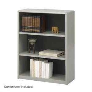 Safco 3-Shelf ValueMate Economy Steel Bookcase