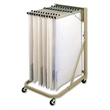 Safco Mobile Hanging Files Metal Stand for Hanging Clamps in Sand