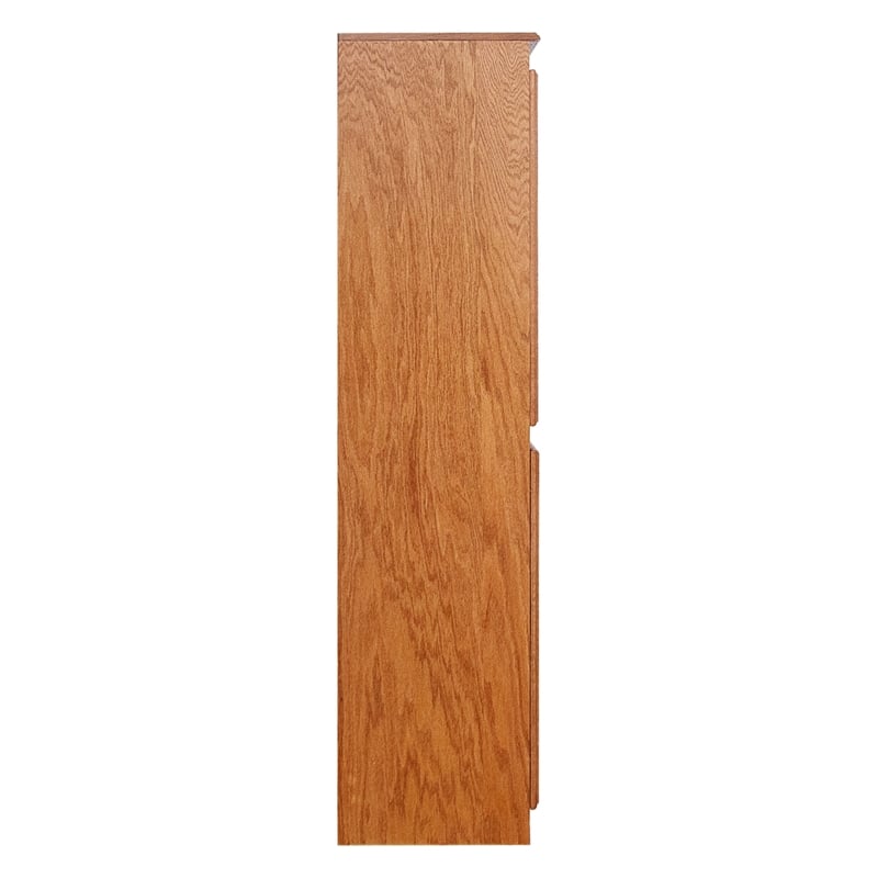 Concepts in Wood Storage Cabinet -  Adjustable Shelves - 30 x 72 (Oak)