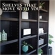 Concepts in Wood Book Shelf - Tall Wood Bookcase Furniture - 72 x 84