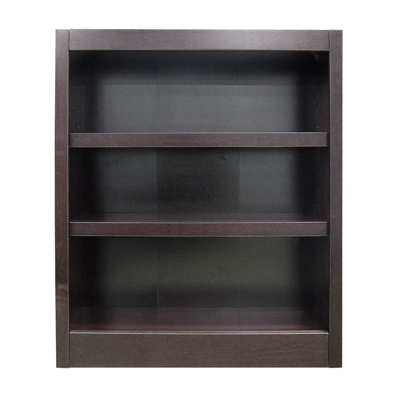 Concepts in Wood Book Shelf - Wood Bookcase Furniture 30 x 36