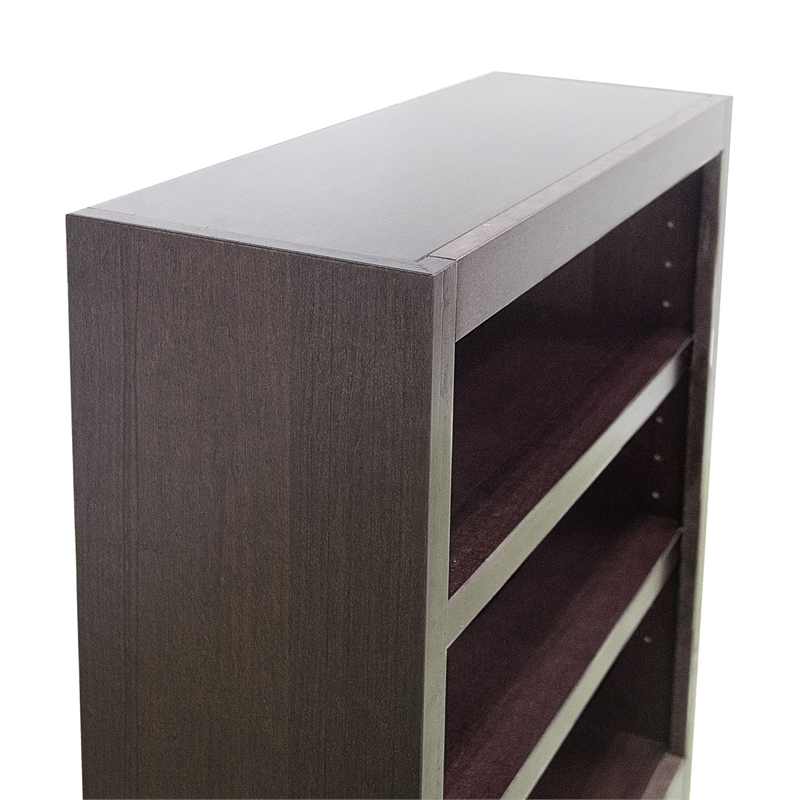 Concepts in Wood Book Shelf - Wood Bookcase Furniture 30 x 36
