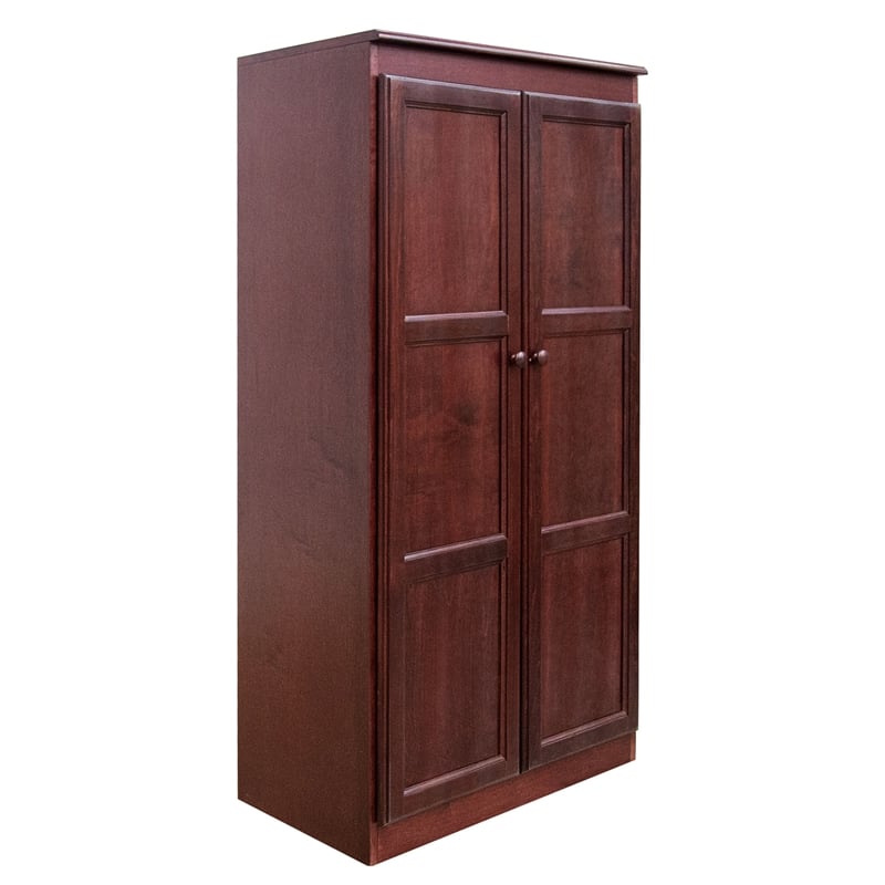 Concepts in Wood Storage Cabinet -  Adjustable Shelves - 30 x 60 (Cherry)