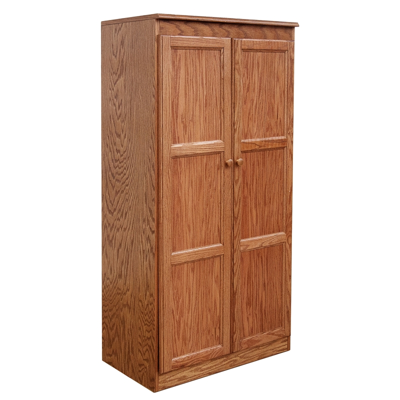 Concepts in Wood Storage Cabinet -  Adjustable Shelves - 30 x 60 (Oak)