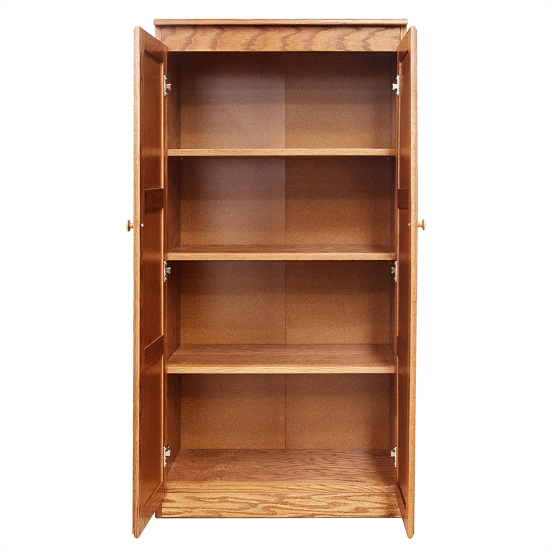 Concepts in Wood Storage Cabinet -  Adjustable Shelves - 30 x 60 (Oak)