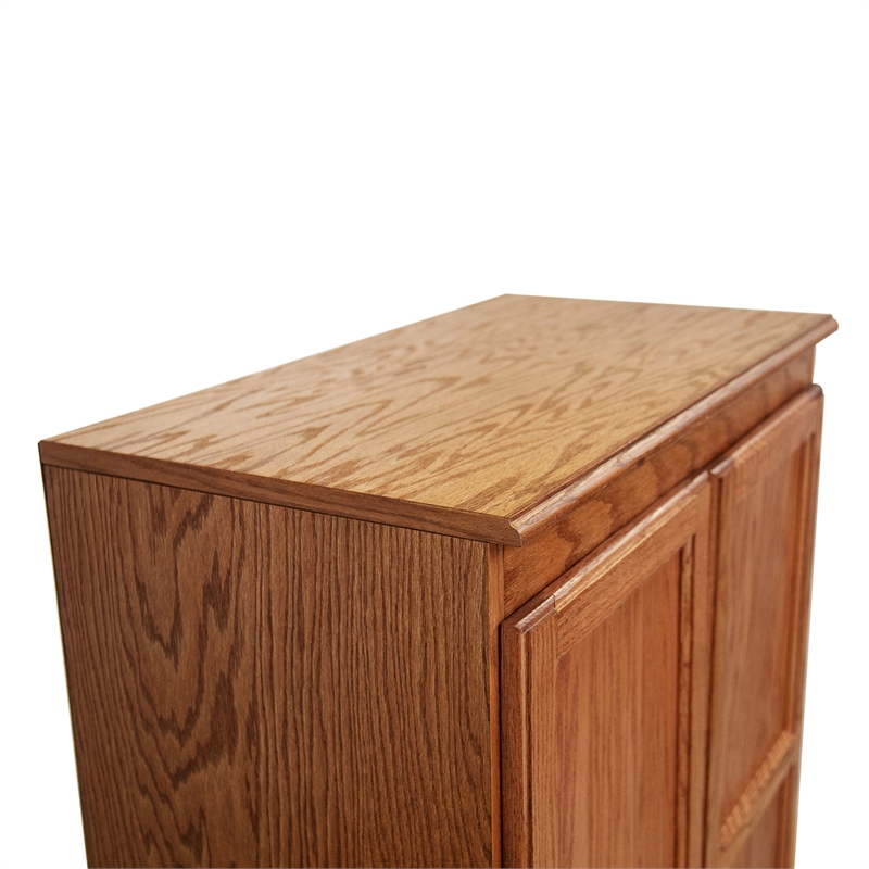 Concepts in Wood Storage Cabinet -  Adjustable Shelves - 30 x 60 (Oak)
