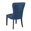 Uptown Club Norfolk Dining Chair in Blue Velvet