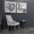 Uptown Club Baffin Dining Chair in Gray Velvet