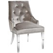 Uptown Club Baffin Dining Chair in Gray Velvet