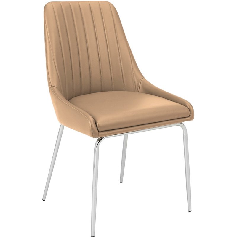 Uptown Club Fabric Upholstered Dining Chairs in Gray - Set of 2