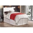 Glory Furniture Faux Leather Upholstered Twin Headboard in White