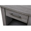 Glory Furniture Lennox 1 Drawer Nightstand in Gray