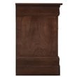 Glory Furniture Louis Phillipe 2 Drawer Nightstand in Cappuccino