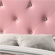 Glory Furniture Deb Faux Leather Upholstered Full Bed in White