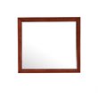 Glory Furniture Marilla Mirror in Cherry