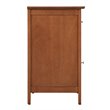 Glory Furniture Izzy 1 Drawer 1 Door Nightstand in Oak