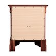 Glory Furniture Louis Phillipe 2 Drawer Nightstand in Cherry