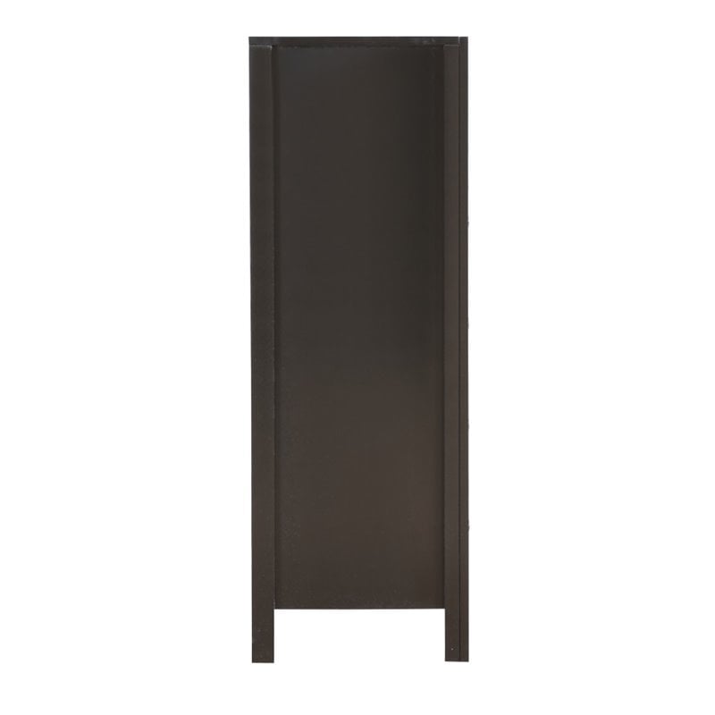 Glory Furniture Burlington 5-Drawers Bedroom Chest in Black