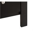 Glory Furniture Burlington 5-Drawers Bedroom Chest in Black