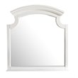 Glory Furniture Summit Wood Veneer Bedroom Mirror in White