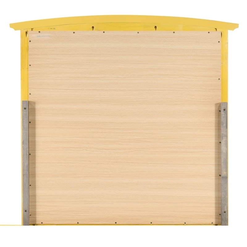 Glory Furniture Hammond Mirror in Yellow