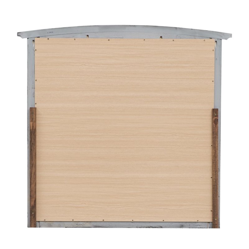 Glory Furniture Hammond G5405 Mirror in Gray