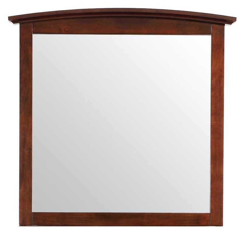 Glory Furniture Hammond Mirror in Cappuccino