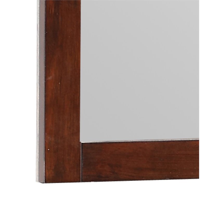 Glory Furniture Hammond Mirror in Cappuccino