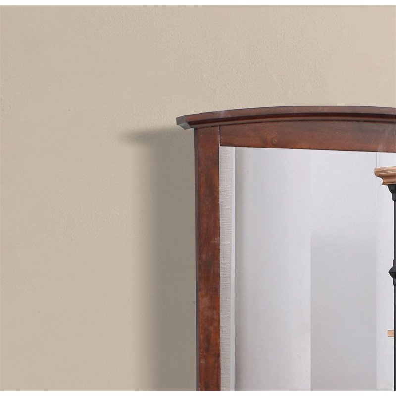 Glory Furniture Hammond Mirror in Cappuccino