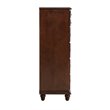Glory Furniture Summit 5-Drawers Bedroom Chest in Cappuccino