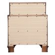 Glory Furniture LaVita 3 Drawer Nightstand in Oak