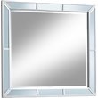 Glory Furniture Hollywood Hills Mirror in Silver Champagne