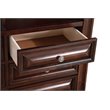 Glory Furniture LaVita 6 Drawer TV Stand in Cappuccino