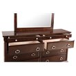 Glory Furniture Triton 8-Drawers Bedroom Dresser in Cappuccino