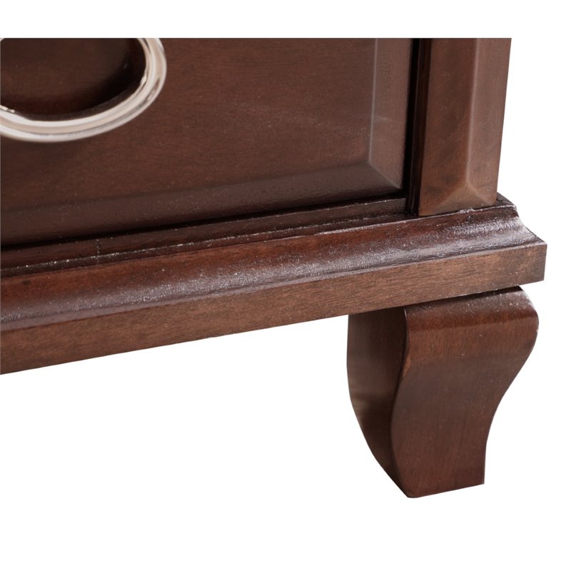 Glory Furniture Triton 8-Drawers Bedroom Dresser in Cappuccino