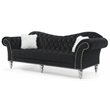 Glory Furniture Wilshire G0952A-S Sofa   BLACKVelvet