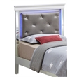 Glory Furniture Verona Wood Twin Size Bed Silver Champagne