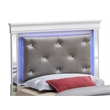 Glory Furniture Verona Wood Twin Size Bed Silver Champagne