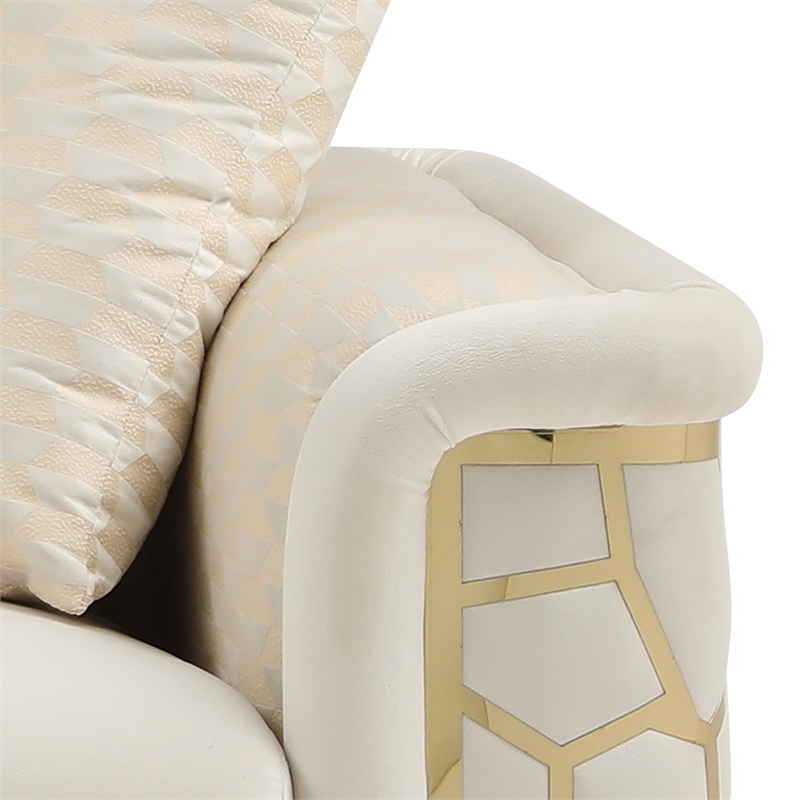 Glory Furniture Talia G0997A-L Loveseat  IVORY