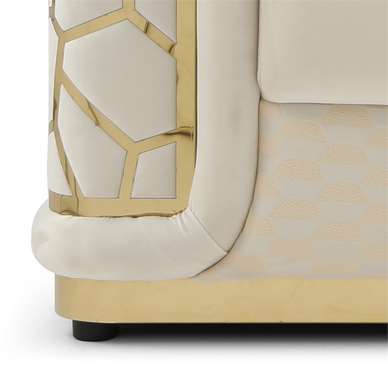 Glory Furniture Talia G0997A-L Loveseat  IVORY