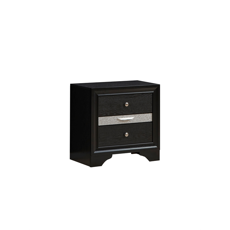 Glory Furniture Madrid G02350-N Nightstand Black