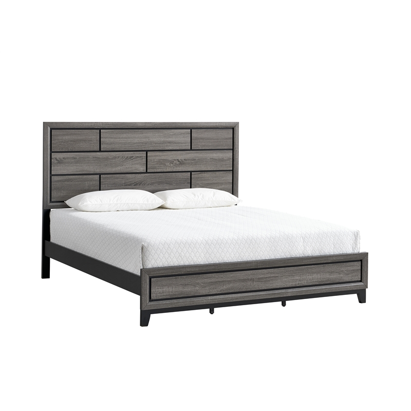 Glory Furniture Glasgow G04305A-KB King Bed  Gray