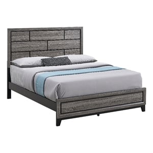 Glory Furniture Glasgow G04305A-QB Queen Bed Gray