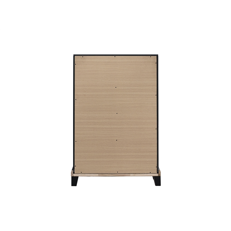 Glory Furniture Livingston G02850-CH 4 Drawer Chest Black