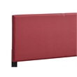 Glory Furniture Baron G00705-FB-UP   RED Faux Leather Platform Bed