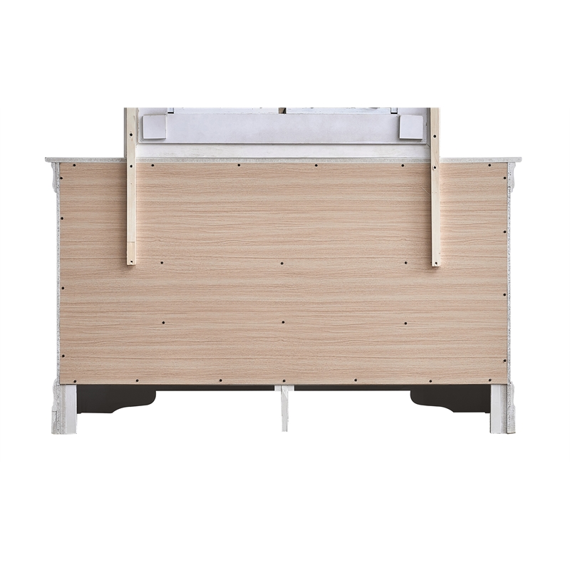 Glory Furniture Naples G6735-D Dresser  Pearl White