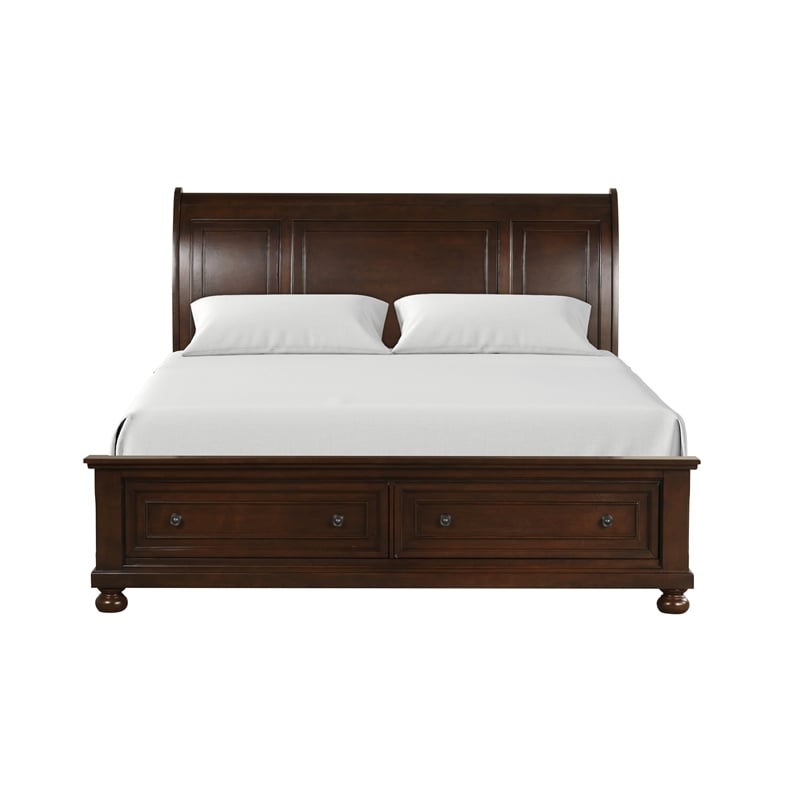 Glory Furniture Meade G8910A-QB Queen Bed  Rustic Cherry